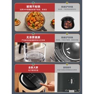 New Product🌈Korean Modern Visualization Air Fryer New Homehold Multi-Functional Integrated Oven Large Capacity Transpare