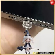 Acrylic Phone Dust Plug Cute Phone Dust Plug Pendant 2d Flat For  Universal Mobile Phone Smartphone
