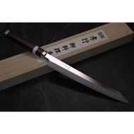 🇯🇵堺孝行【紫電 劍形 切付柳刃 銀三鋼 270mm】沙漠鐵木柄 日本高級廚刀 sakai takayuki
