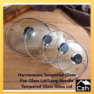🌸Harrianware cover lid (20cm/24cm/26cm/28cm/30cm)Tempered Glass Pan Glass Lid 玻璃盖 锅锅 煎盘盖 盘子盖
