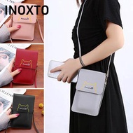 INOXTO Shoulder Bags Portable Soft Cell-phone Money Purse