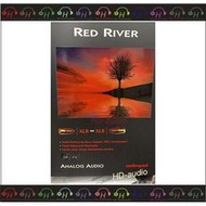 弘達影音多媒體 AudioQuest 美國 線聖 紅河 Red River 鍍金接頭 XLR-XLR 類比訊號線 1M