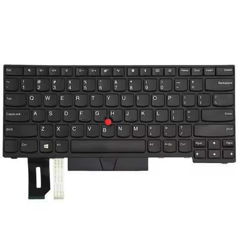 Laptop US Keyboard for Lenovo ThinkPad L380 L390 E490 E495 T490 L490 E480 E485 L480 T480s R480 R490