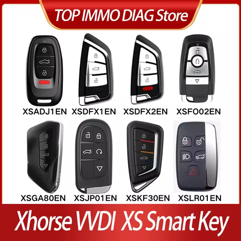 Xhorse VVDI keyless XSADJ1EN XSDFX1EN XSDFX2EN XSFO02EN XSGA80EN XSJP01EN XSKF30EN XSLR01EN VVDI Min