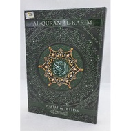 Al-Quran Al-Karim WAQAF &amp; IBTIDA' Bersaiz A4 (BESAR)