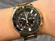 Seiko 7T62-0BE0 flight master 42mm rare