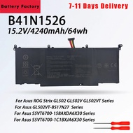 B41N1526 Laptop Battery For ASUS ROG Strix GL502 GL502V GL502VT GL502VT-1A GL502VM S5 S5VT6700 GL502