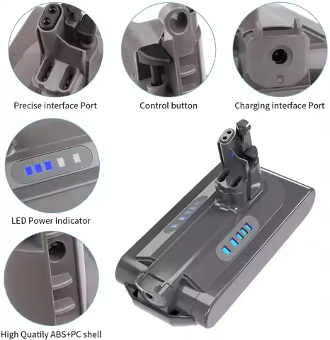 For Dyson V10 12800mAh 25.2V Battery for Dyson SV12 Battery Absolute Animal Li-ion Vacuum Cleaner Re