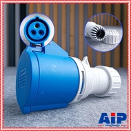 Plug C223 3 Legs 32a Blue C-223 C 223 Female 3-Pin Power For Connecting Wires