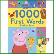 WOW WOW PEPPA PIG: 1000 FIRST WORDS STICKER BOOK [3-5]