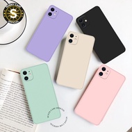 Plain Macaron Softcase For Iphone 11 Iphone 12 Iphone 6 Iphone 7+ Iphone 8+ Iphone XR