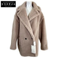 max Mara，全新未使用，國內銷售，2025款，2521086032，OLGA 短泰迪熊圖案外套，泰迪熊圖案，L碼 [二手]