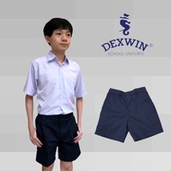 Dexwin School Uniform Primary School Navy Blue Short Pant Seluar Biru Pendek Sekolah Rendah