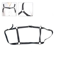 【seve*】 Vintage Suspender Bondage Belt Harness Belt Body Chain Adjustable for Girl Dress