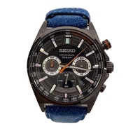 SEIKO mens watches quartz wrist watch analogues stainless BLK 8T63-00D0 Direct from Japan Secondhand