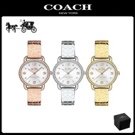 Coach ของแท้100% - 14502354 14502353 14502355 -28mm นาฬิกาแบรนด์เนมCOACH นาฬิกาสำหรับผู้หญิง สินค้าพร้อมจัดส่ง