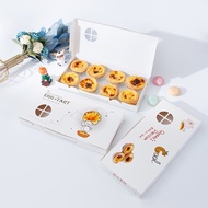 (10 PCS) Egg Tart Box Pastry Packaging