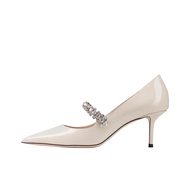 Jimmy Choo Bing High Heels Womens Linen