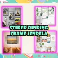 HIASAN DINDING Hs - WINDOW WALL STICKER WINDOW STICKER VIEW STICKER WINDOW WALL DECORATION WINDOWS W