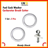 (2 PCS)Fuel Cock Washer Carburetor Mesin Rumput TB33/T43/BG328/BG330/BG430/SUM 328SEII
