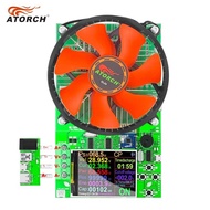 150W 20A แบตเตอรี่ความจุ 4 สาย DC USB เครื่องทดสอบอิเล็กทรอนิกส์โหลดแบตเตอรี่ลิเธียม Discharge Monit