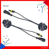 [FM] 2Pcs D2S/D4S Lamp Holder Converter HID Bulb Socket Conversion Adapter Cables