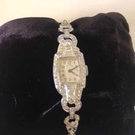1940 Elgin 白金鑚石錶