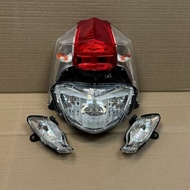 ชุดไฟหน้า Wave110i 2019 LED ชุดไฟท้าย เวฟ 110-I ปี 2019-2024 รุ่นLED (เพชร) พร้อมไฟเลี้ยวหน้า 1คู่ ซ