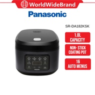 Panasonic 1.8L Microcomputer Rice Cooker | SR-DA182KSK SR-DA182 Baby Porridge Cooker Periuk Nasi 电饭锅