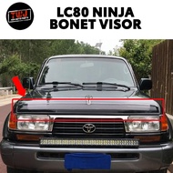 Toyota Land Cruiser LC80 Ninja bonet visor