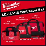 Milwaukee Contractor Bag / Milwaukee Bag / Storage Bag / Canvas Bag / Milwaukee Zipper Bag