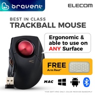 Elecom Deft-Pro Professional Ergonomic Mouse - Trackball Wireless Bluetooth | Windows IOS