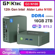 GMKtec G3 12th Gen Intel N100 Mini PC Windows 11 DDR4 16GB 512GB NVME SSD Wifi6 BT5.2 Mini Gaming PC