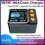 SKYRC B6ACneo Charger DC 200W AC 60W 10A Balance Charger Discharger Digital LiPo LiFe LiIon LiHV