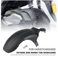 Motorcycle rear mudguard splash guard extended for C400GT C400X C400 GT C400 x 2025