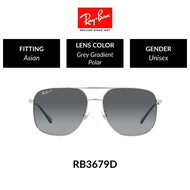 Ray-Ban RB3679D 003/T3 Unisex Asian Design Sunglasses Size 60mm