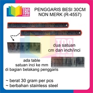 1 PCS 30CM IRON RULER RULER RULER IRON RULER/ STAINLESS STEEL RULER