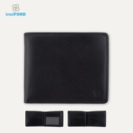 bradFORD Leather Wallet With Centre Flap Window ID