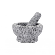 AJuShop Stone Mortar With Pestle 6 Inches Jaka01 Gray ** Very Cheap
