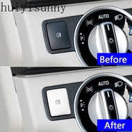 HYS Car Headlights Switch Adjustable Button Cover For Mercedes Benz ABCE Class W176 W246 W204 W212 C