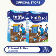 Entrasol Twinpack Active Chocolate 340g