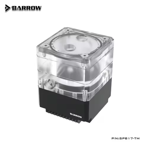 Barrow 17W Mini CPU Water Cooling Pump+Reservoir Set 960L/H LRC 2.0 ARGB Water Pump G 1/4" Thread Po