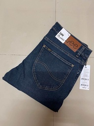 Lee รุ่น LE RAMS38 RAMONE กางเกงยีนส์ผู้ชาย เอวต่ำ ขาเดฟ ทรงเข้ารูป ยีนส์ยืด สียีนส์ ใหม่ ของแท้💯%