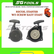 SPARE PART (BG328):RECOIL STARTER W/3 SCREW -EASY START/ RECOIL STARTER BRUSH CUTTER PULL STARTER ME