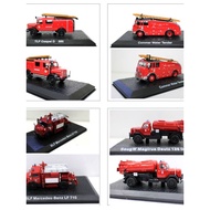 1/72 Alloy Fire Truck Simulation Fire Truck Water Pump Ladder Truck Model Classic Collection Toy Ornaments