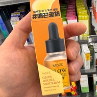 [NACIFIC] Glow Double Shot Serum (30ml) - 3:7 Golden Ratio for Korean Glass Skin, Vitamin C & B Brig