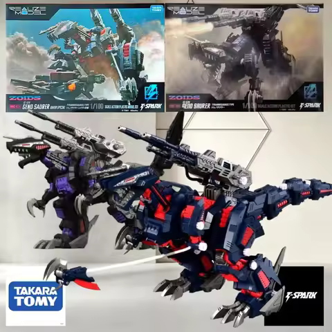 Takara Tomy REALIZE MODEL ZOIDS 1/100 Geno Saurer RMZ-02 RMZ-011 Raven Plastic Model Kit,High Mobili
