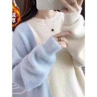 winter sweater woman sweater woman Korean-style Crewneck Sweater for Students
