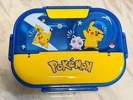 Pokemon 兒童304不鏽鋼餐盒四分格連湯碗