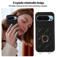Elegant For Google XL Pixel 9a Pixel 8 Pixel Quilted Wallet Case Wallet Card Holder Case For 8 Pro P
